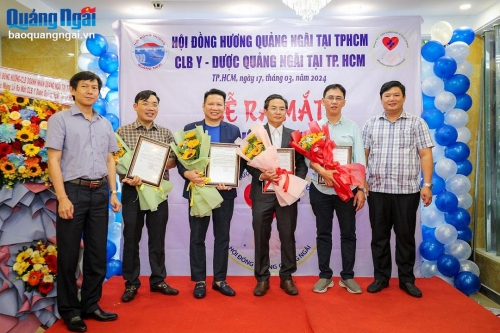 Ra mắt Câu lạc bộ Y - Dược Quảng Ngãi tại TP.Hồ Chí Minh