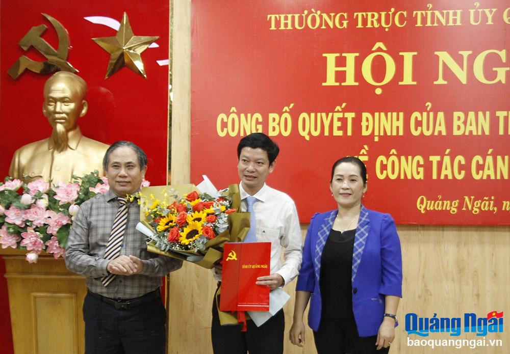 Đồng chí Đỗ Quang Nghĩa giữ chức Phó Chánh Văn phòng Tỉnh ủy