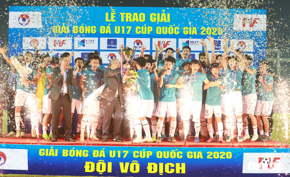 PVF vô địch U17 Cúp quốc gia 2020 sau trận đấu kịch tính với Viettel