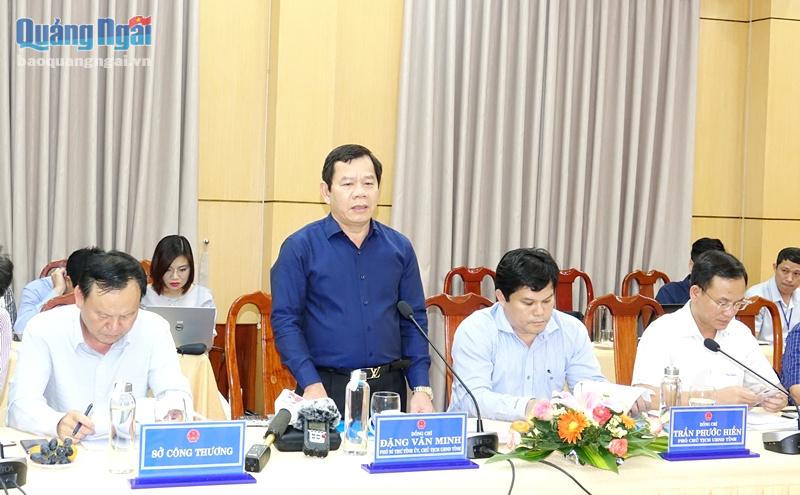 Chủ tịch UBND tỉnh Đặng Văn Minh làm việc với Tập đoàn Điện lực Việt Nam