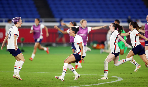 Tứ kết bóng đá nữ Olympic Tokyo: Brazil bị loại, Mỹ đánh bại Hà Lan