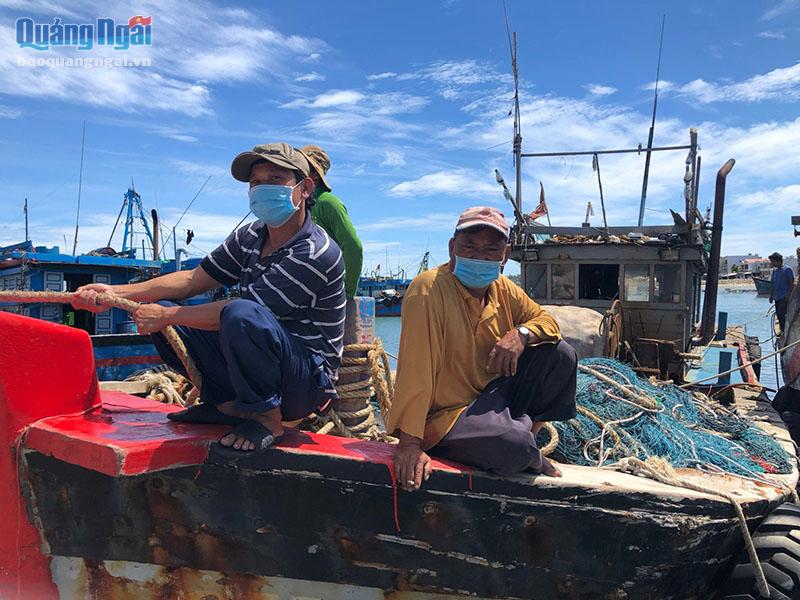Ngư dân đã cập cảng Sa Huỳnh được hỗ trợ chi phí cách ly tập trung