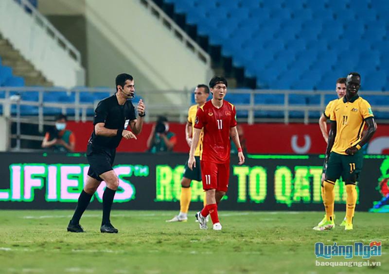 Một trận đấu thành công của đội tuyển Việt Nam