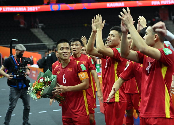 Futsal Việt Nam gặp Nga ở vòng 16 đội World Cup 2021
