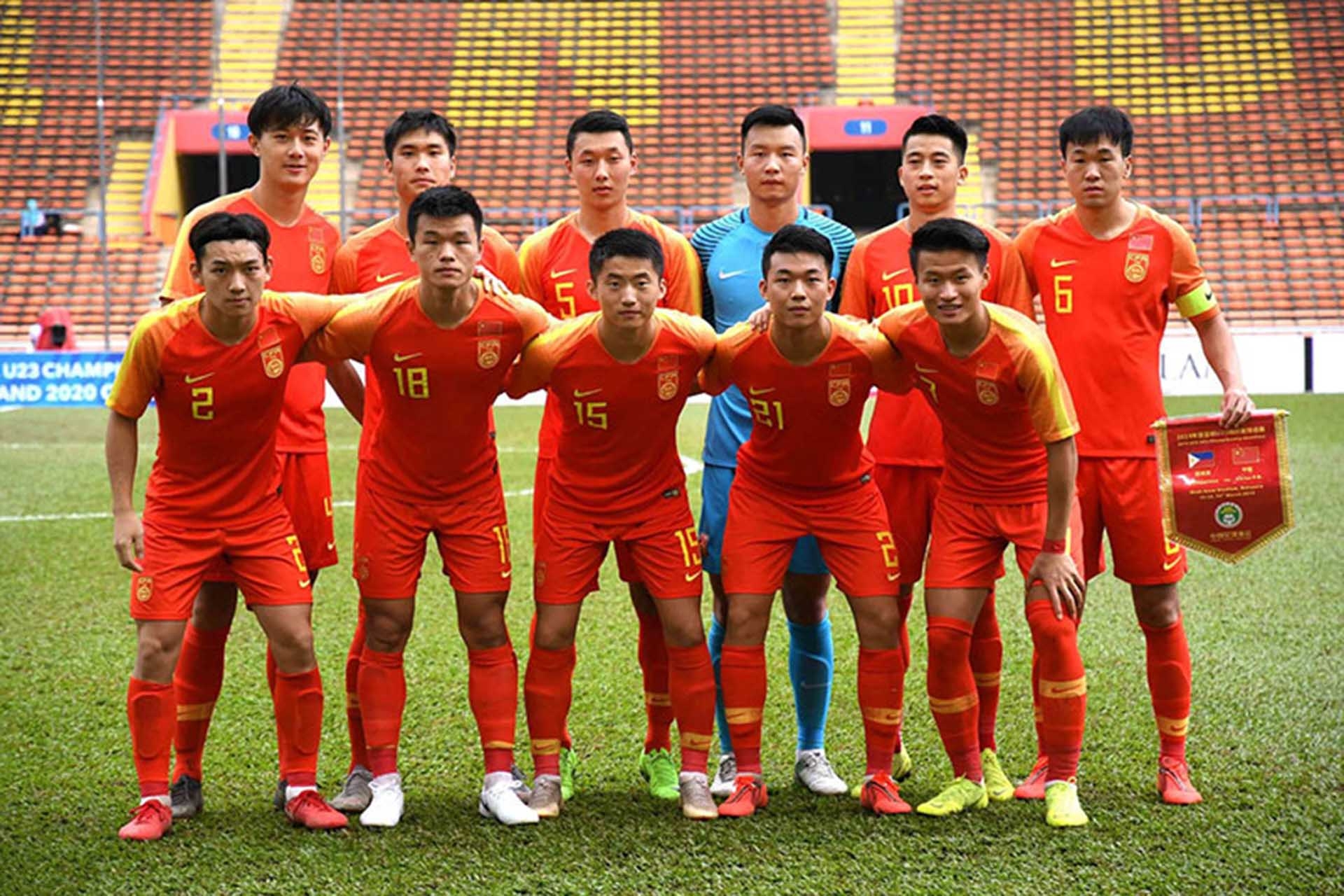 Trung Quốc rút lui khỏi vòng loại U23 châu Á 2022
