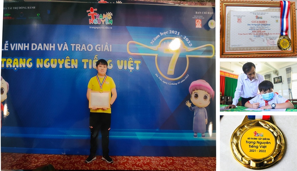 Video: Học sinh đoạt giải Hội thi &quot;Trạng nguyên tiếng Việt&quot;