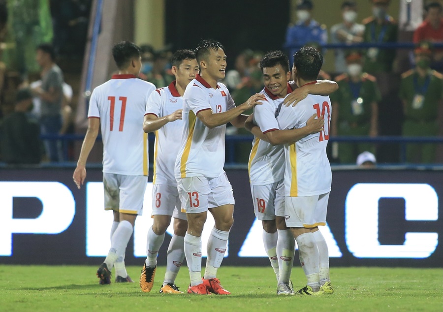 Hiệp 2 bùng nổ của tuyển U23 Việt Nam