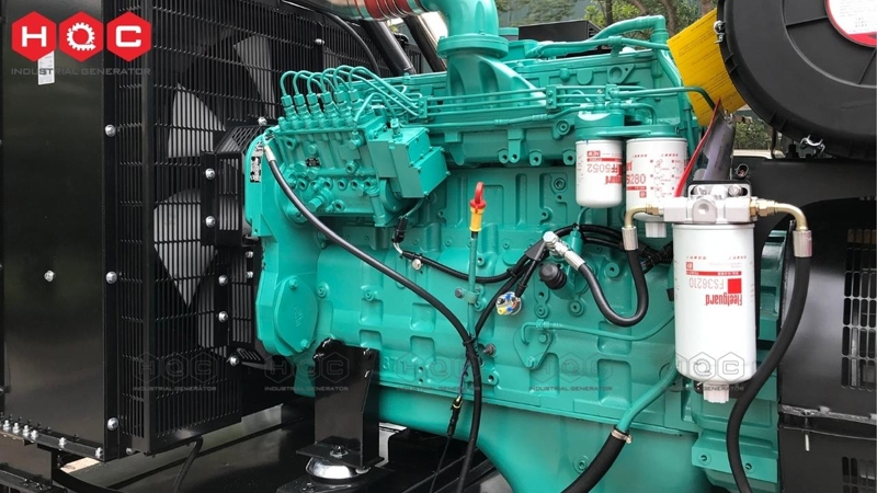 Máy phát điện Cummins 250 kVA - Dòng máy tối ưu cho công trình nhỏ