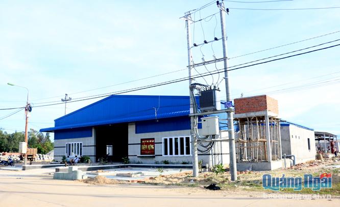 Công ty TNHH thủy sản Diễm Hưng đã được cho thuê 1.300m2.