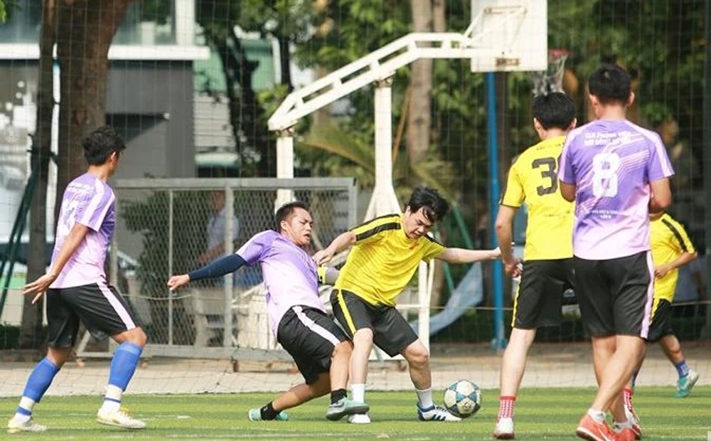 Khởi tranh giải bóng đá mừng Hội báo Toàn quốc tại Thành phố Hồ Chí Minh