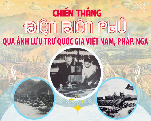 [Photos]. Chiến thắng Điện Biên Phủ qua ảnh lưu trữ quốc gia Việt Nam, Pháp, Nga