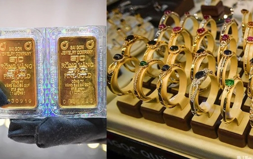 Giá vàng ngày 2/5: Vàng miếng, vàng nhẫn SJC đồng loạt giảm sau kỳ nghỉ lễ