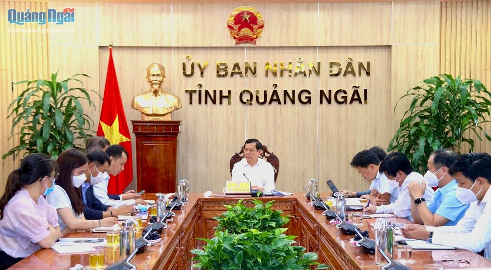 Chủ tịch UBND tỉnh Đặng Văn Minh làm việc với Công ty TNHH Eastar KIC Việt Nam