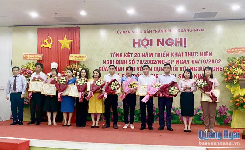 Tổng kết 20 năm thực hiện tín dụng chính sách ưu đãi tại thành phố Quảng Ngãi