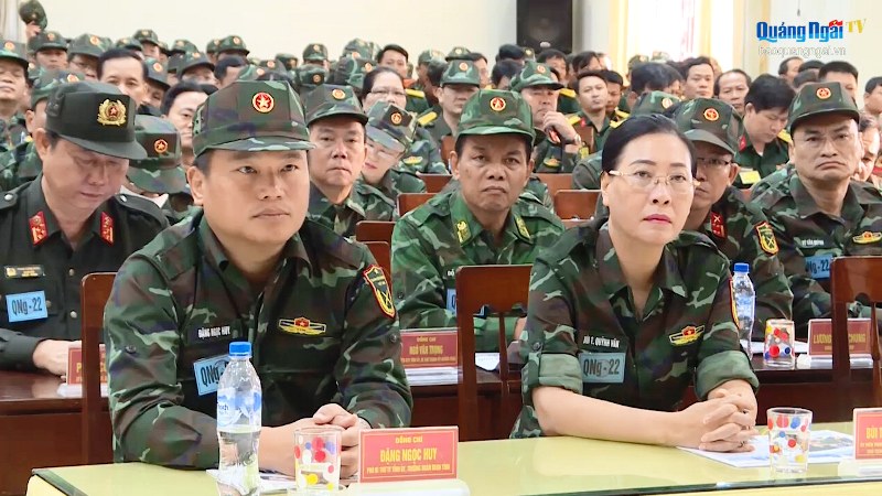Video: Khai mạc diễn tập khu vực phòng thủ tỉnh Quảng Ngãi năm 2022