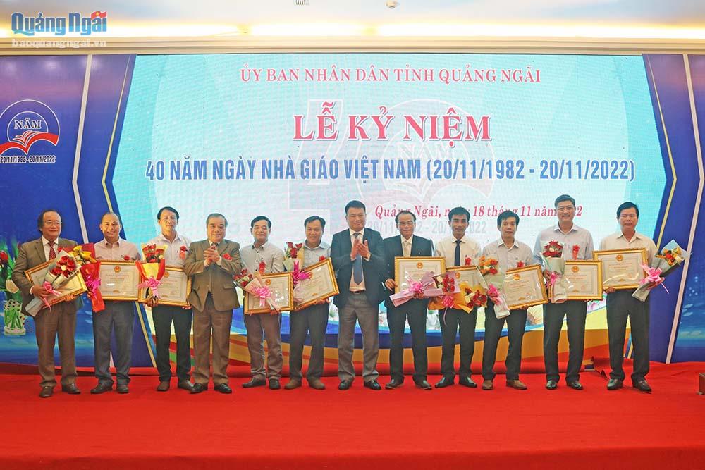 Kỷ niệm 40 năm Ngày Nhà giáo Việt Nam (20/11/1982-20/11/2022)