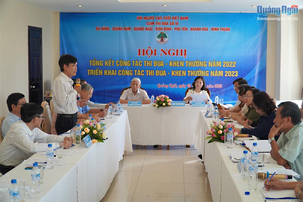 Cụm thi đua số VI Hội Người cao tuổi Việt Nam tổng kết thi đua năm 2022